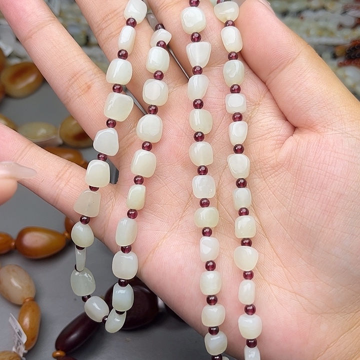 和田玉（糖玉）未镶嵌手链