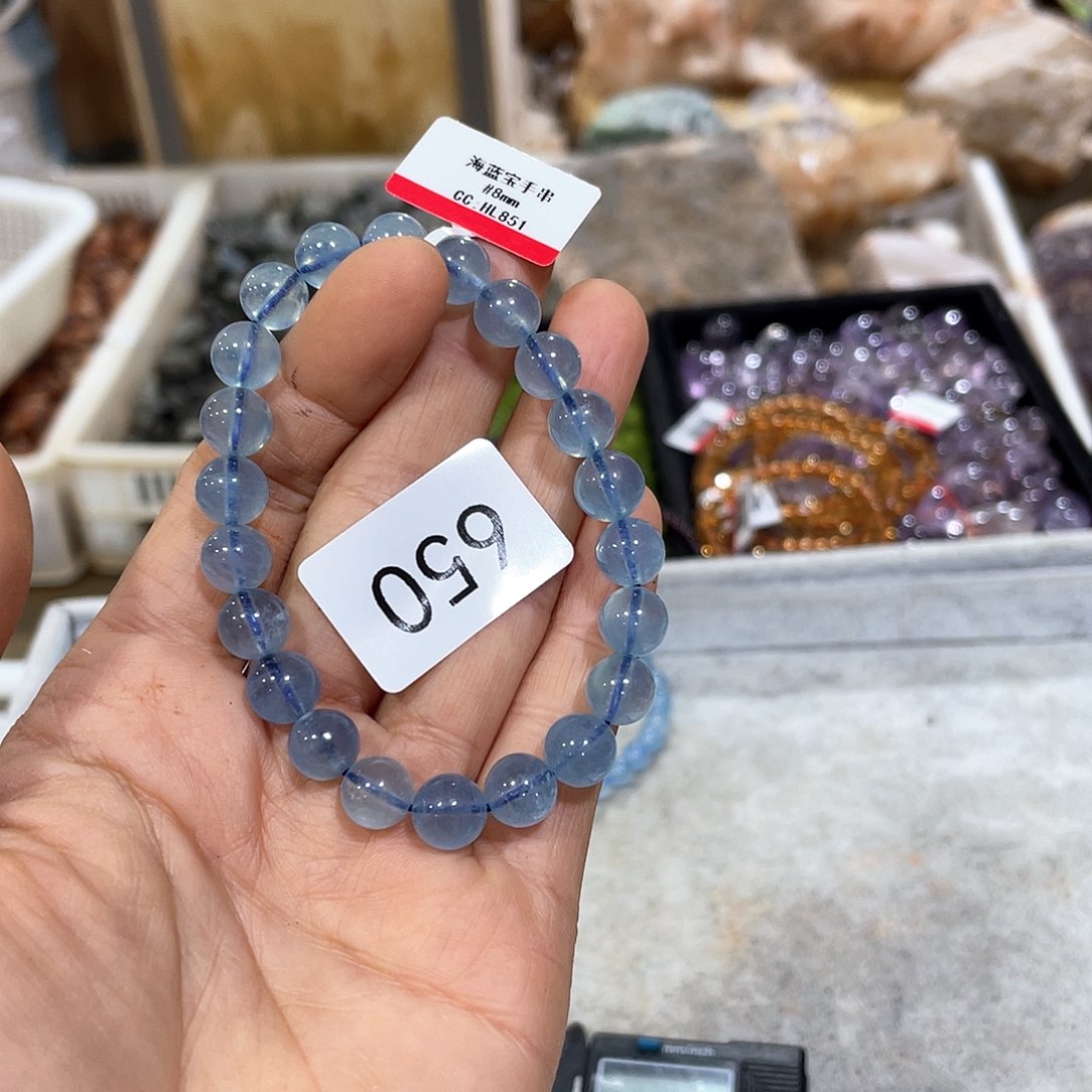 水晶手串8m m未镶嵌S****?h l 851