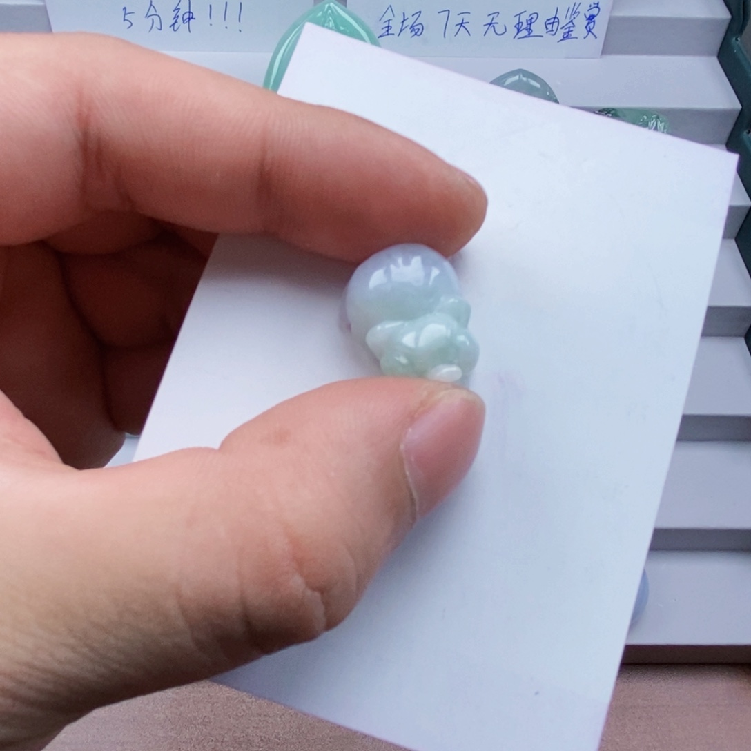 翡翠未镶嵌挂件挂件