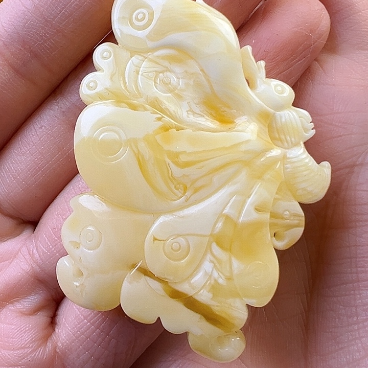 蜜蜡颈饰未镶嵌蜜蜡