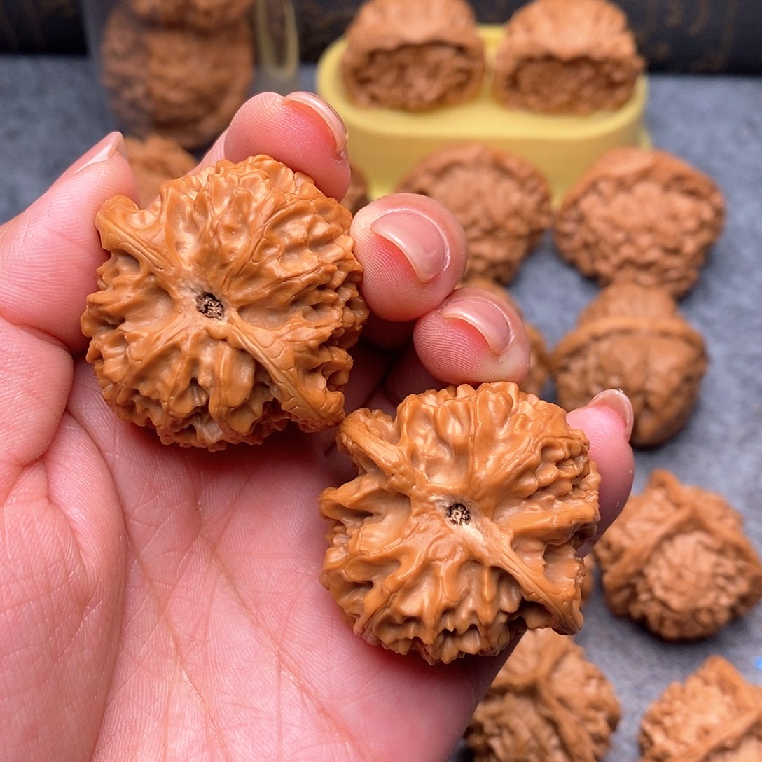 文玩核桃把件D*苹果40