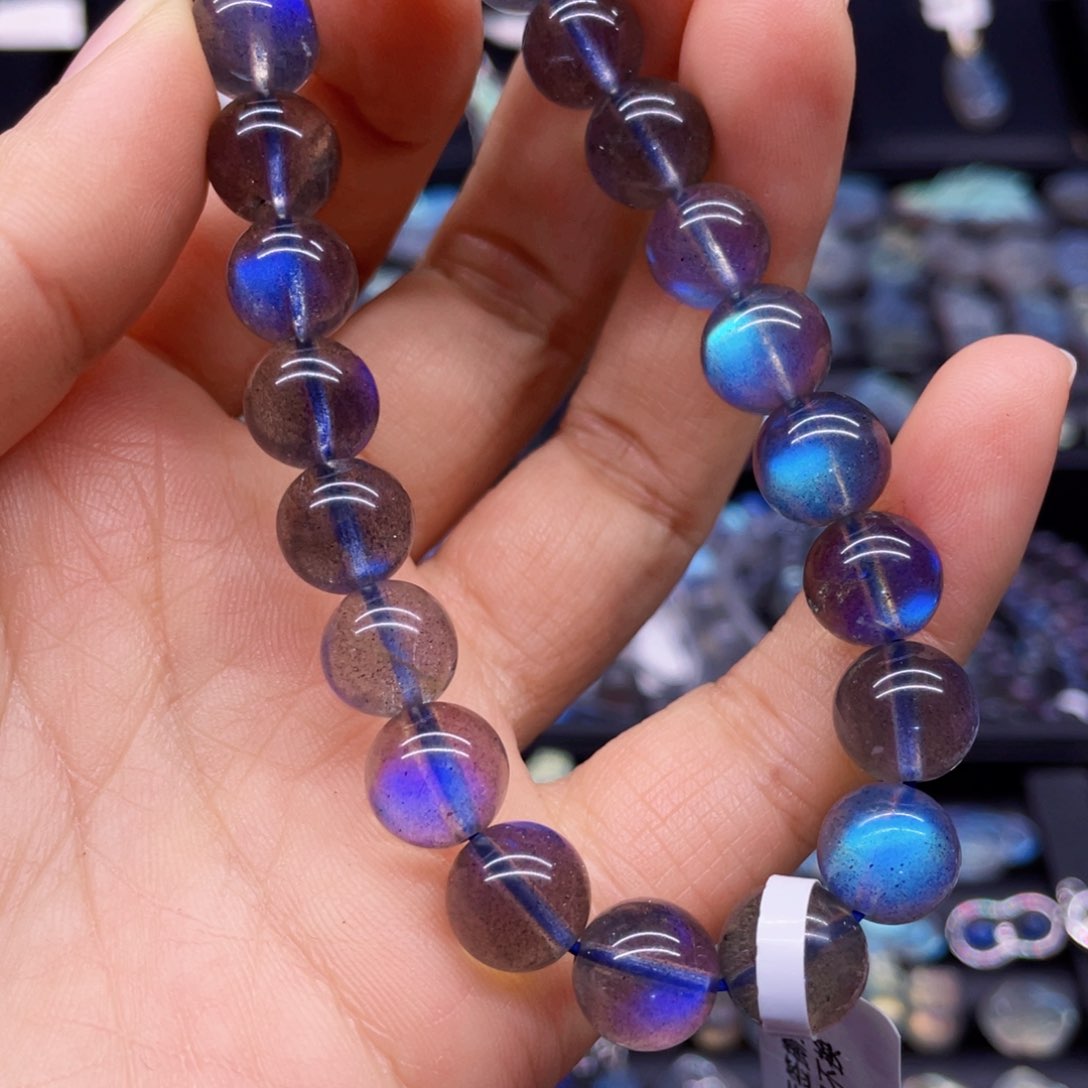 长石手串未镶嵌9.8左右