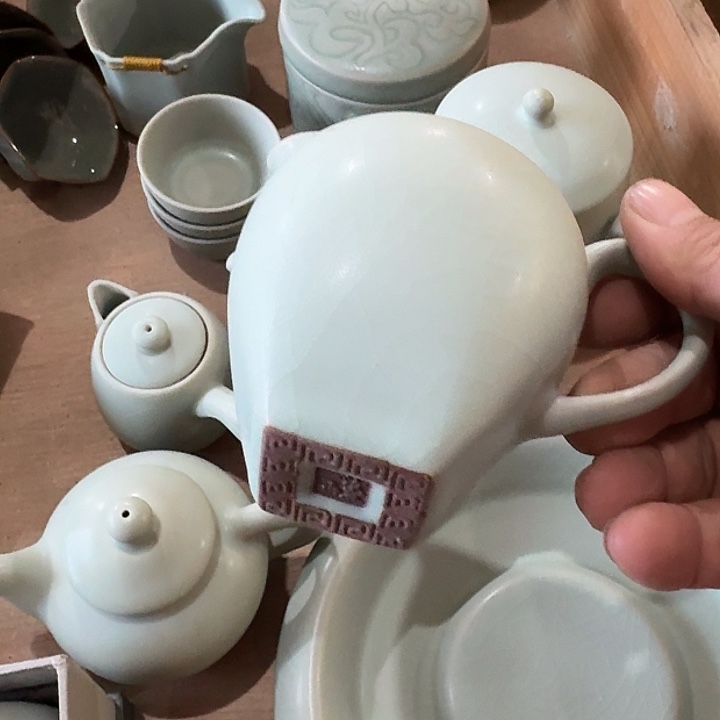 瑕疵茶具，介意勿拍