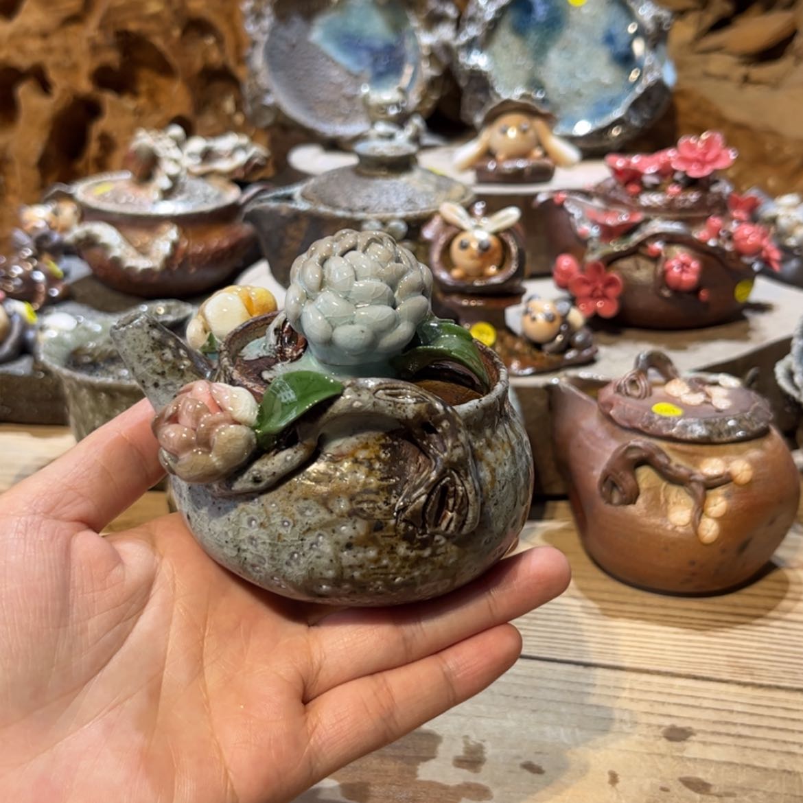 【闪购商品】柴烧茶具手工茶杯茶壶186