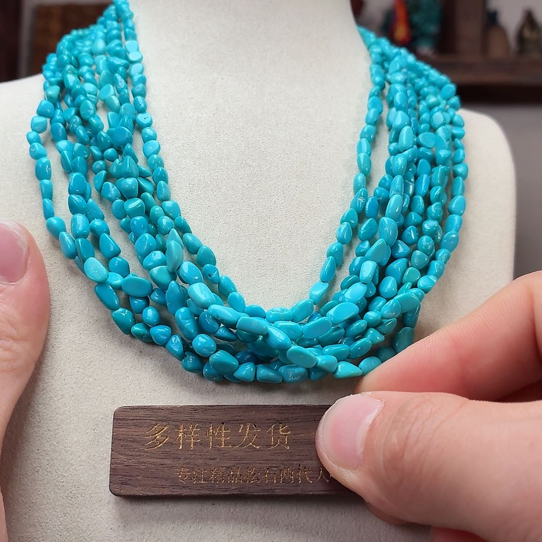 未镶嵌绿松石珠宝奇石