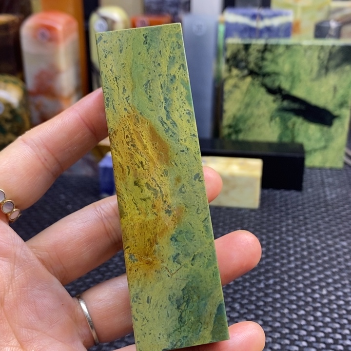 广东石青田石印章石