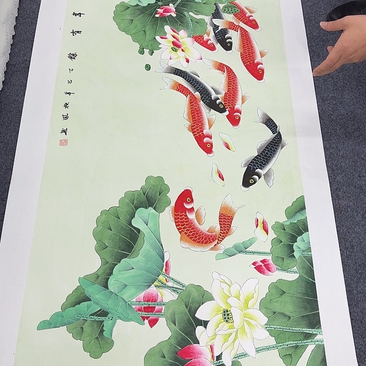 国画手绘国画作品