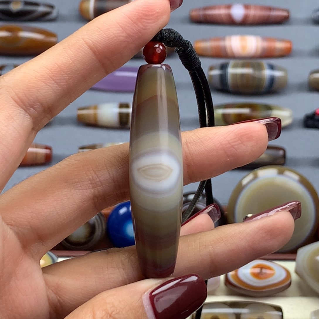 玛瑙/玉髓手链未镶嵌小*钱