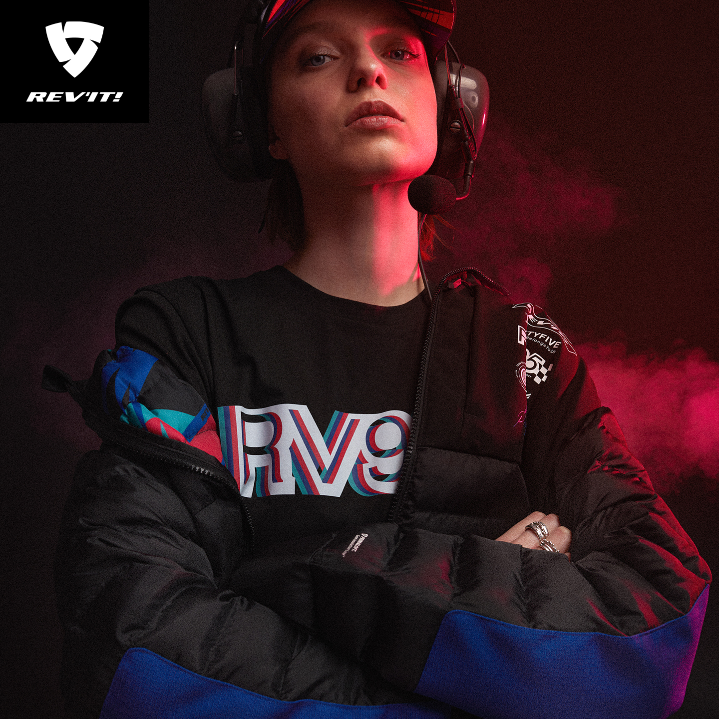 REV'IT!承载 金标P棉保暖中层双面可穿摩托车骑行服舒适休闲日常