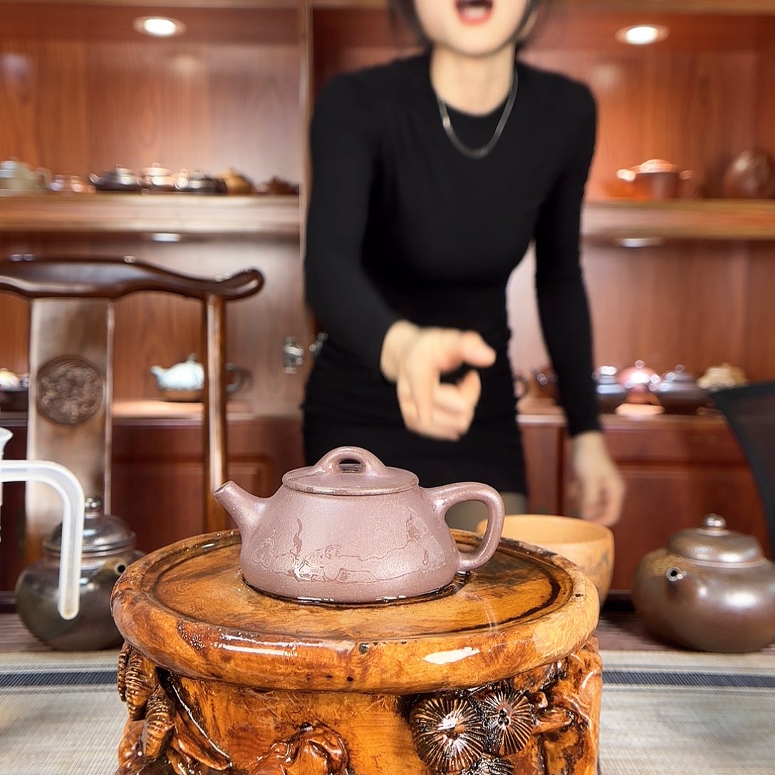 紫砂茶壶一壶李一壶李