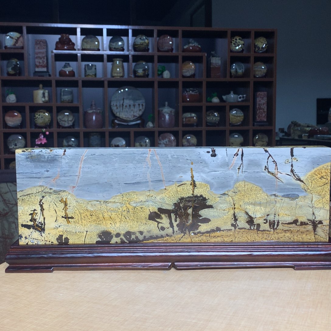 ，广西国画石，观赏