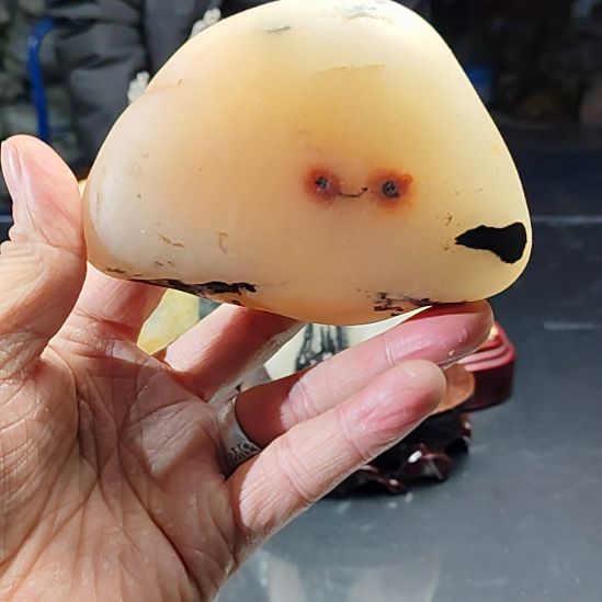 有机玻璃奇石摆件观赏石