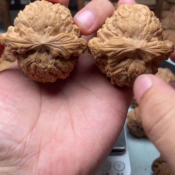 文玩核桃把件地*干51全品龙鼎