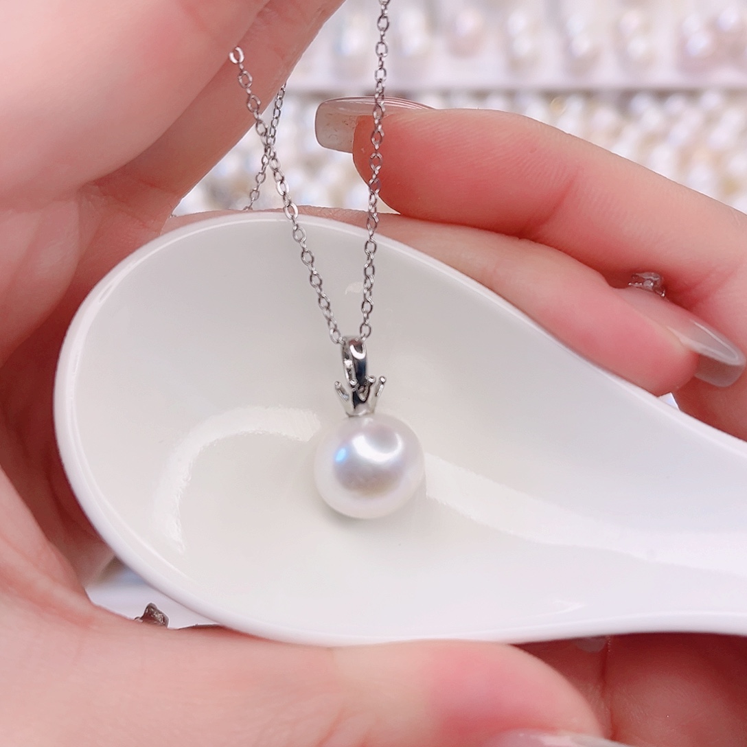 淡水珍珠未镶嵌吊坠(赠链)