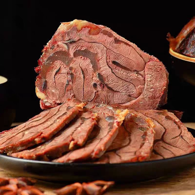 正宗鲁西五香酱卤牛腱子高温真空包装口感好筋多肉多