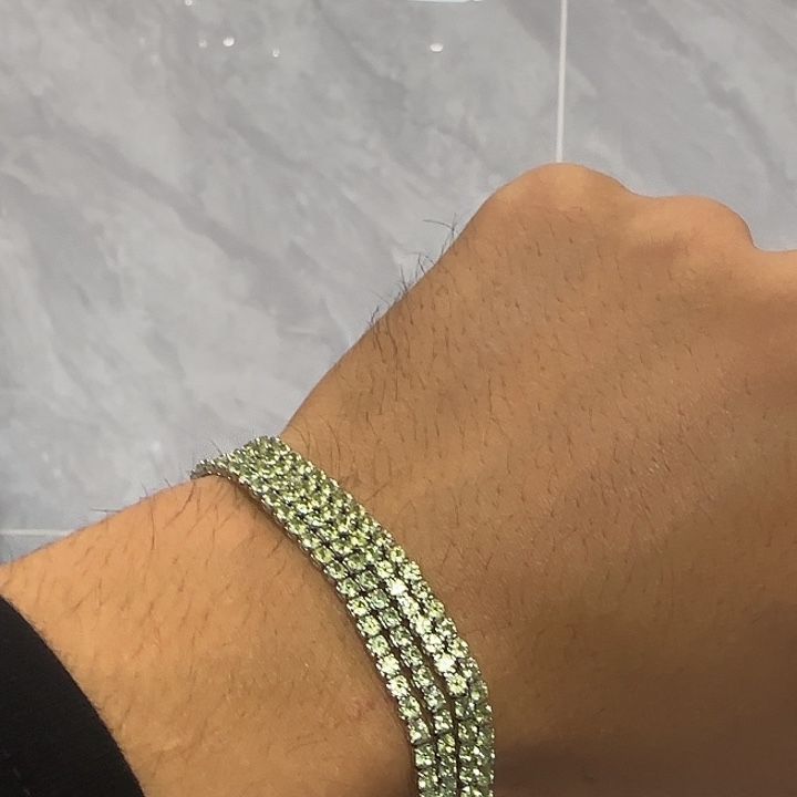 橄榄石手链未镶嵌手链