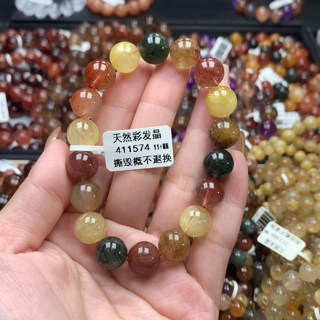 未镶嵌手链水晶，