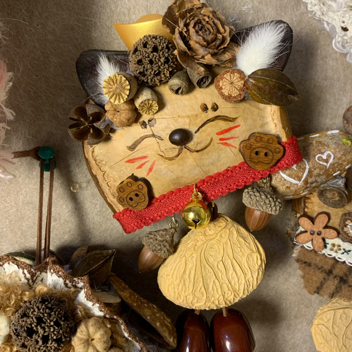 招财猫豆荚娃娃单面车挂包挂