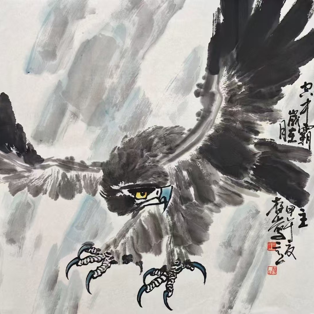 王存山，1955年出生于山东阳谷，中国著名花鸟画家，