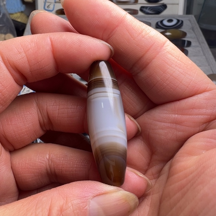 玛瑙/玉髓未镶嵌吊坠(不含链)