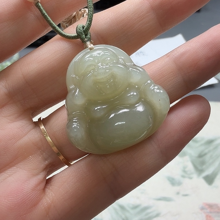 和田玉未镶嵌颈饰35