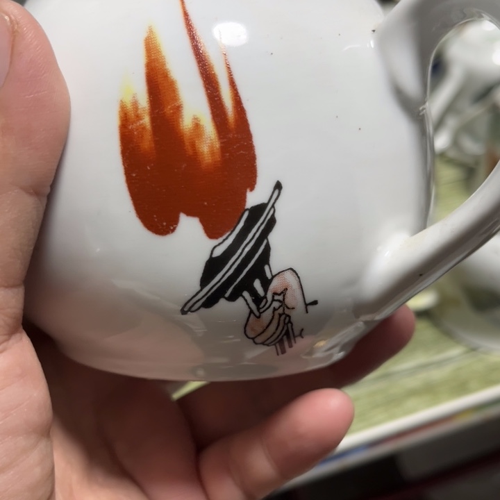 看好下单不退不换火炬茶壶