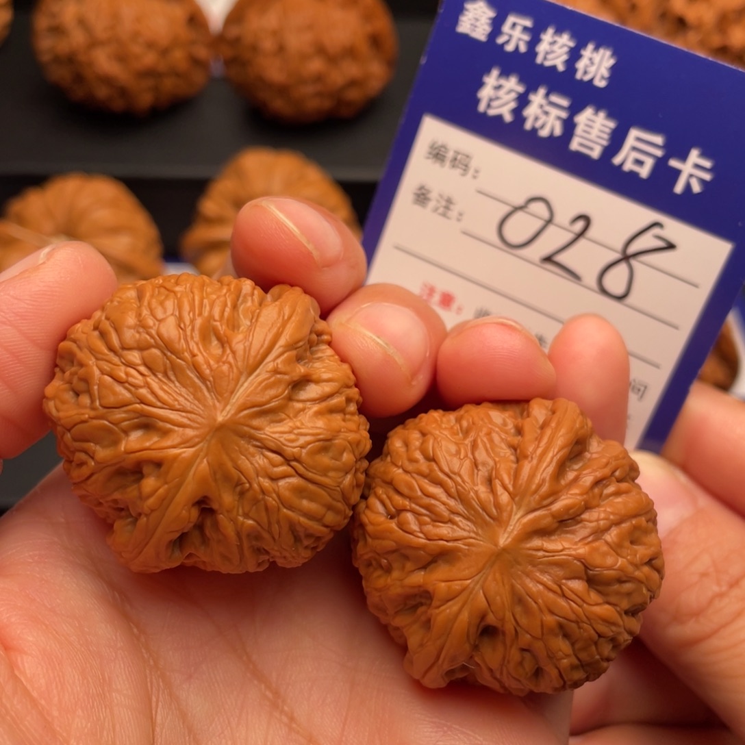 把件文玩核桃铁锤妹妹36全品028号