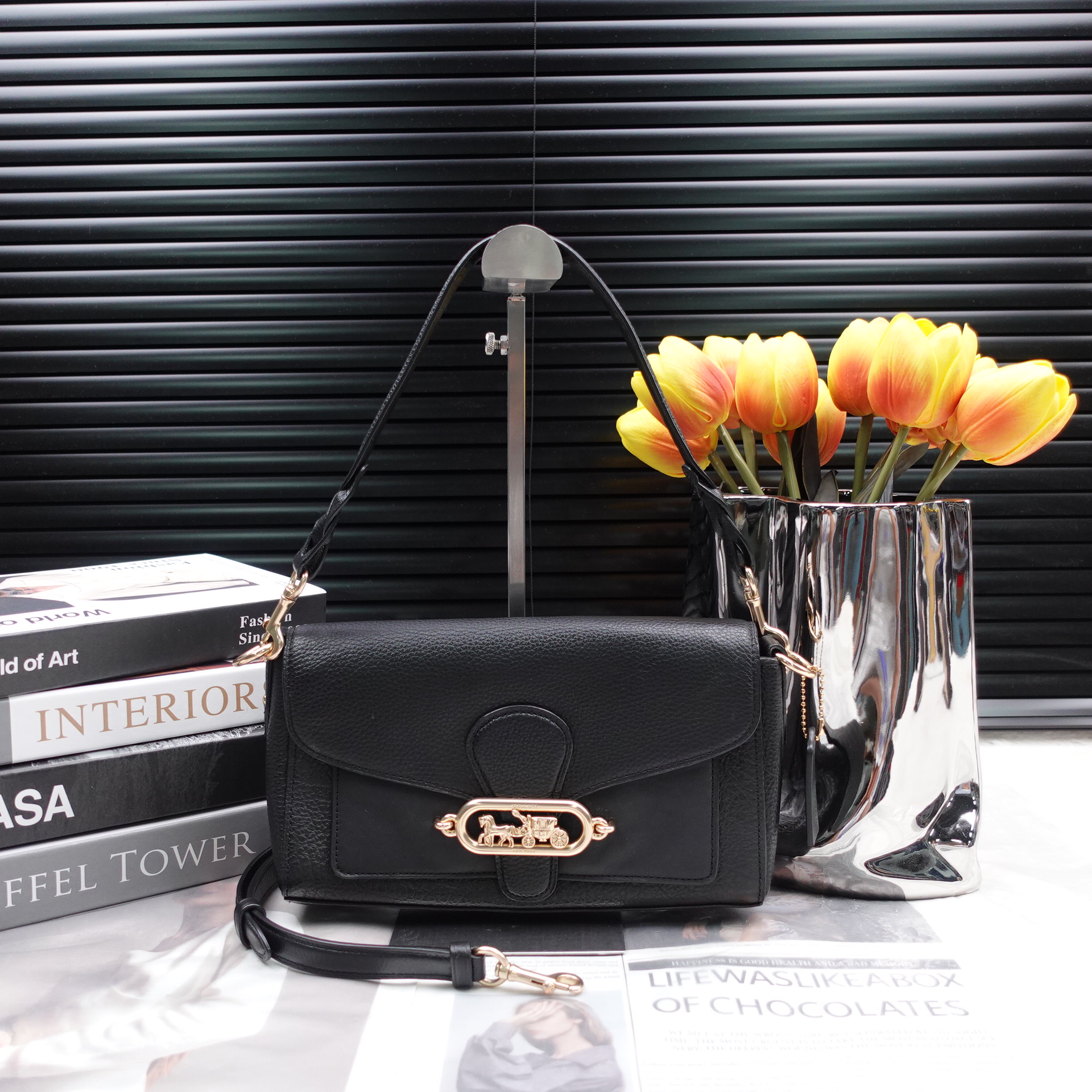 95新 COACH/蔻驰 单肩包/T10238214