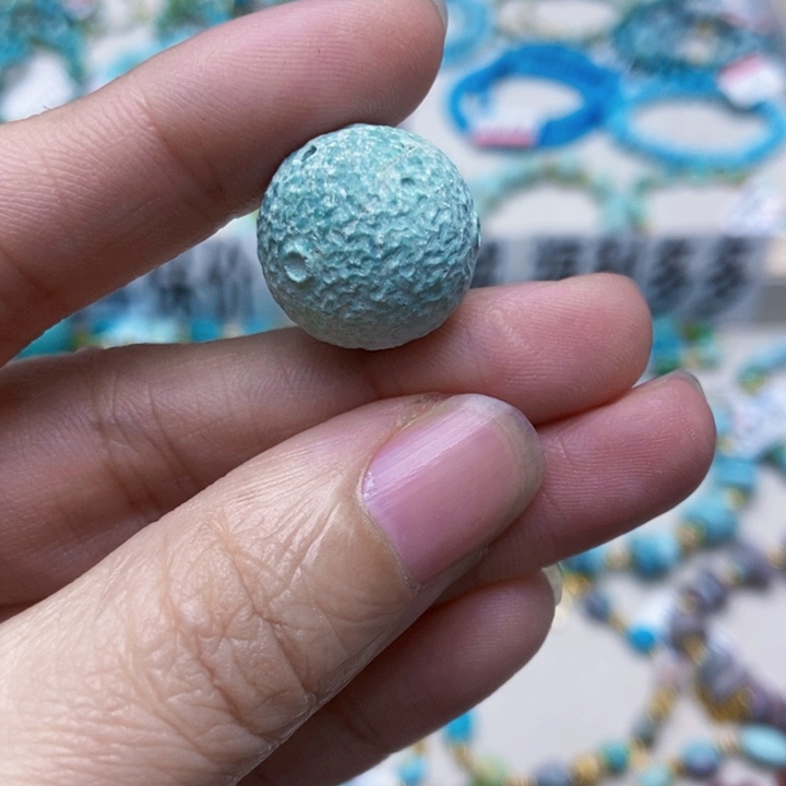 绿松石未镶嵌挂件23