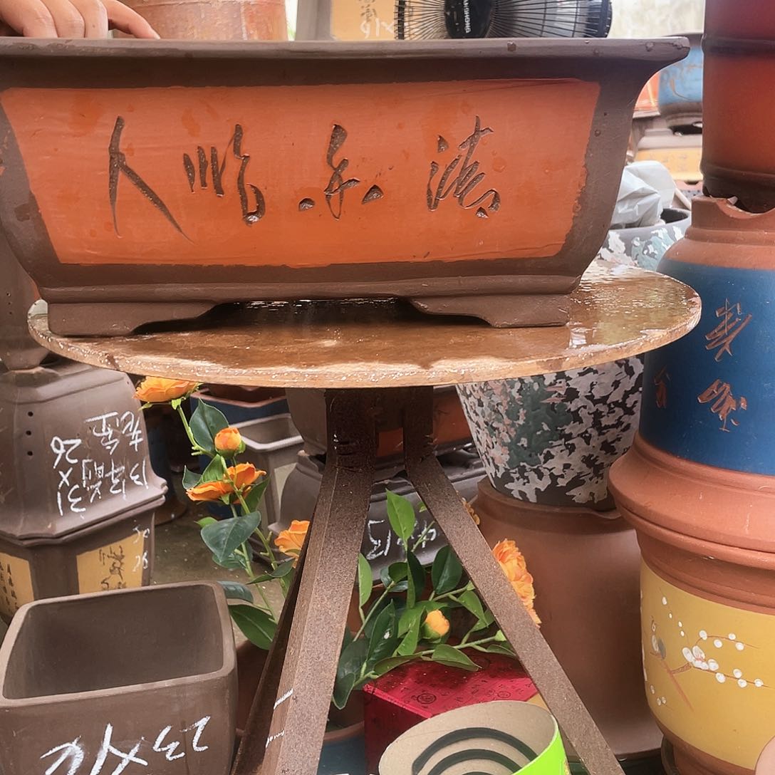 40红马槽花盆紫砂花盆紫砂