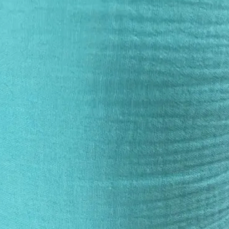 一米四幅宽纯色双层皱皱纱柔软亲肤婴幼儿1米✕1.4幅宽多拍连裁