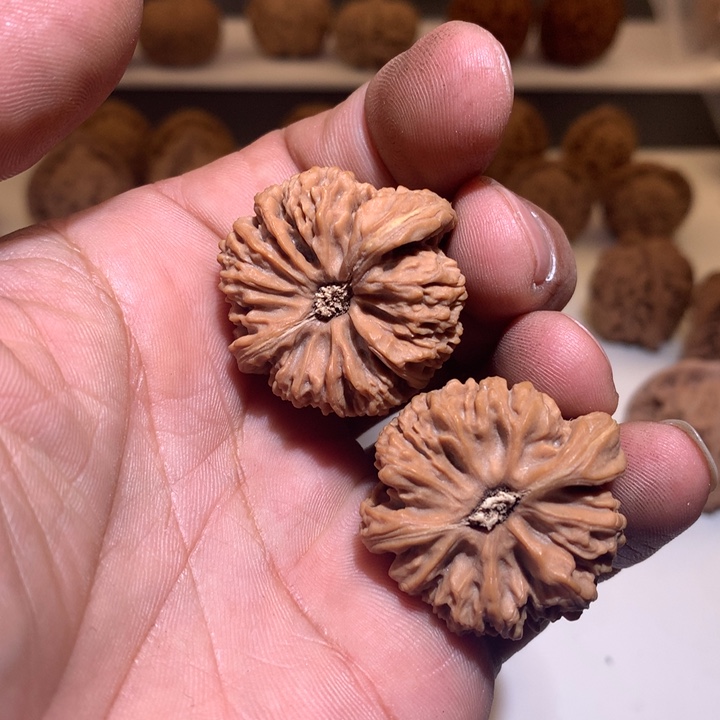 桃核把件为**墨南疆石异形