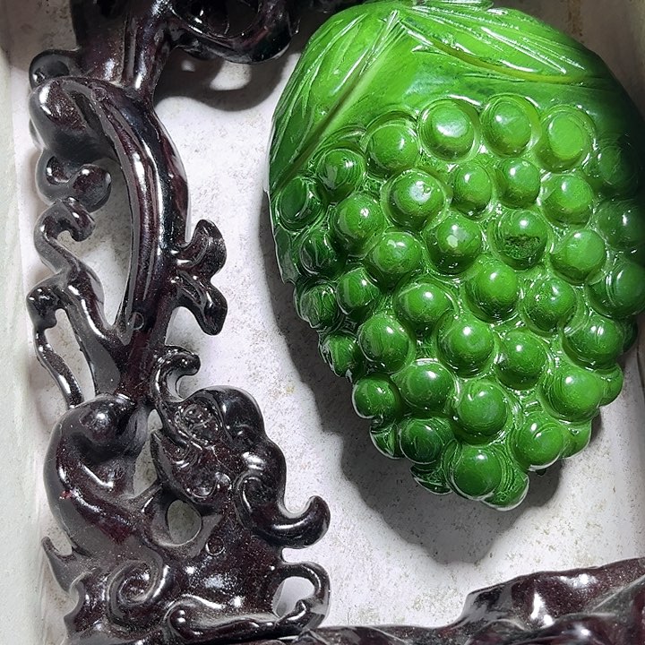 紫金钵盂菩提把件