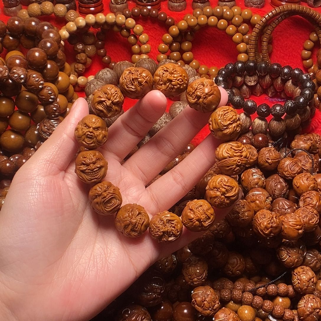 高****紫金鼠手串紫金鼠文玩