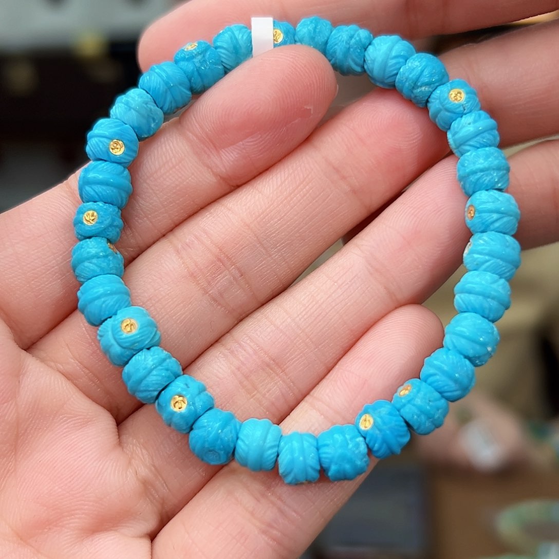 绿松石珠宝奇石未镶嵌