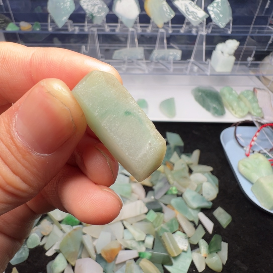 翡翠裸石缅甸翡翠A货