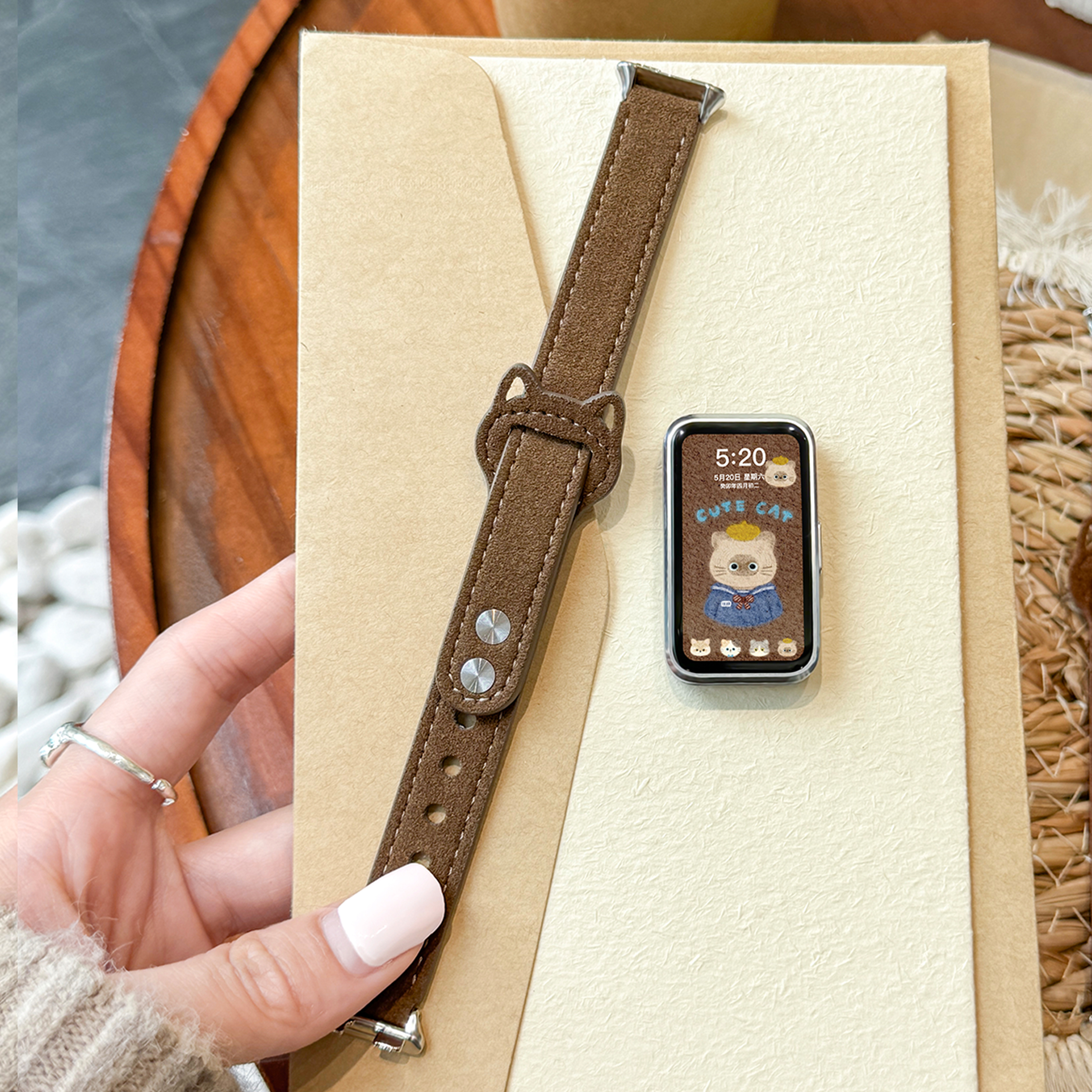 【秋冬上新】uososo适用华为手环10表带毛绒款华为手环9表带可爱