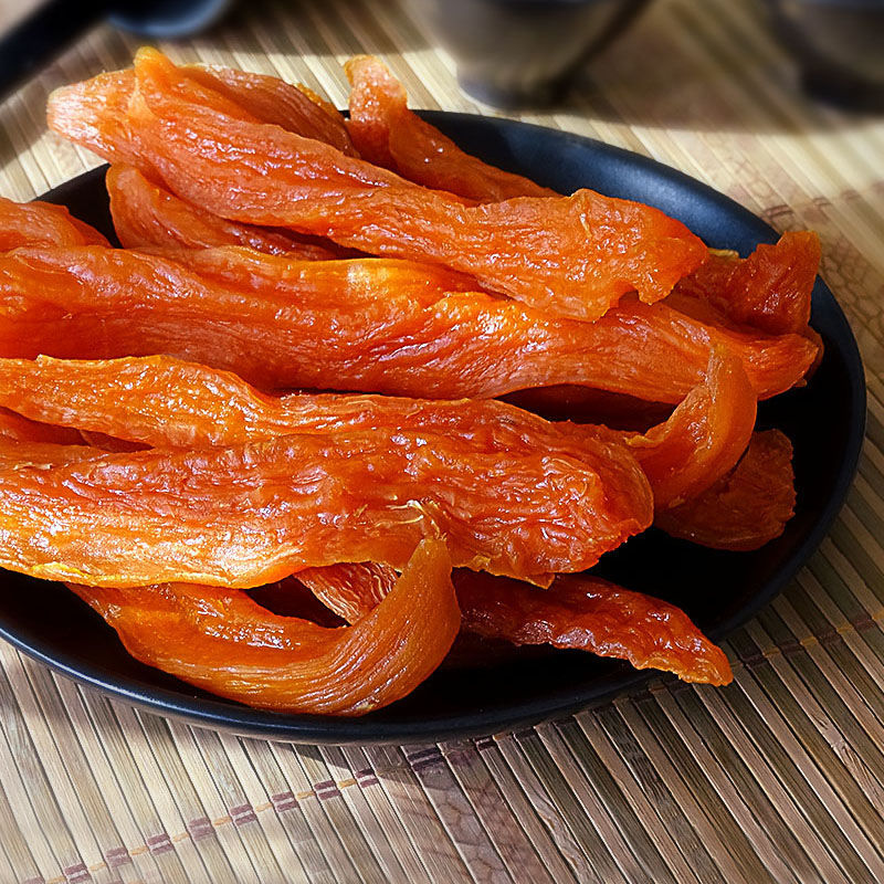 倒蒸红薯干2斤 农家地瓜干番薯干小零食特产