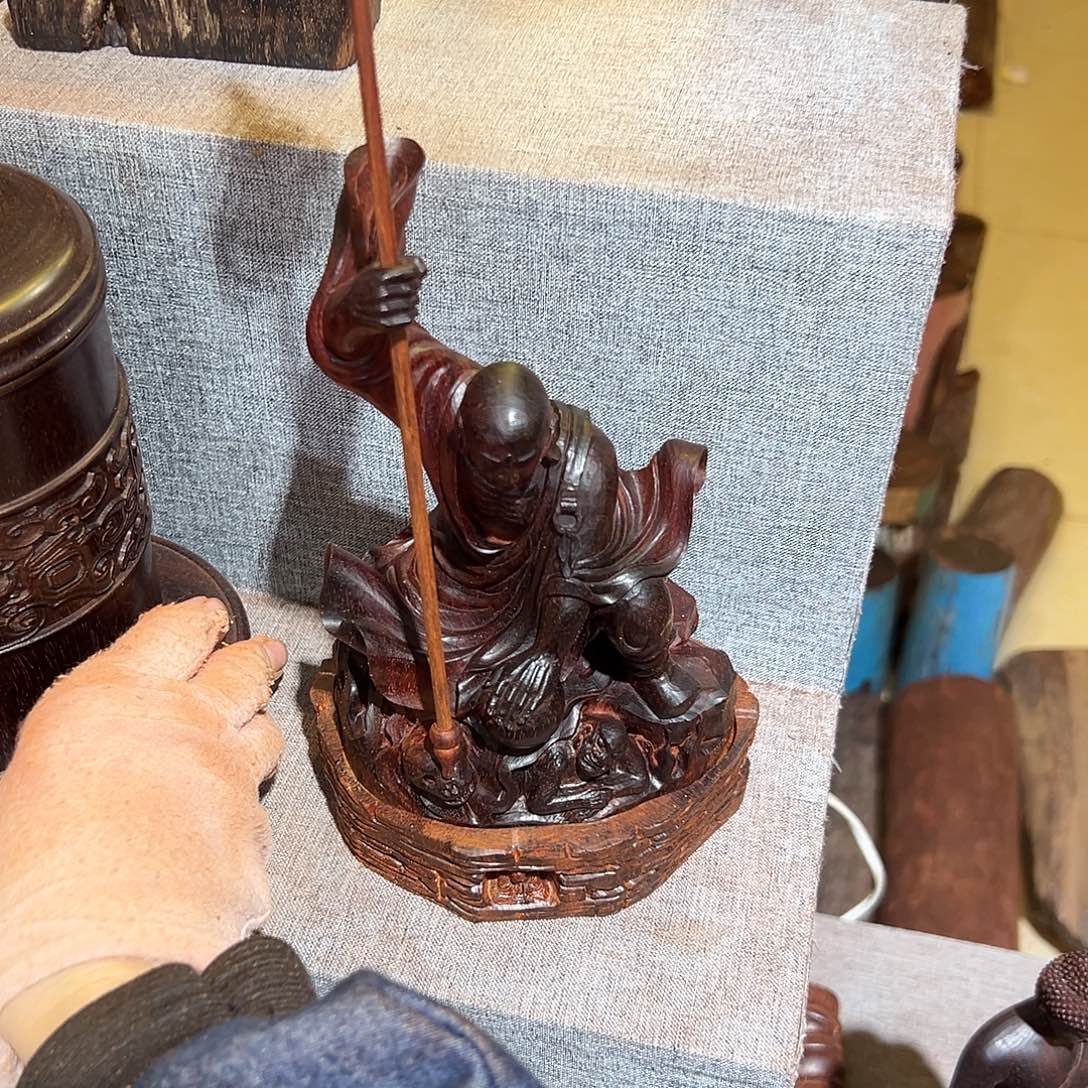 无***氏小叶紫檀把件印度小叶紫檀