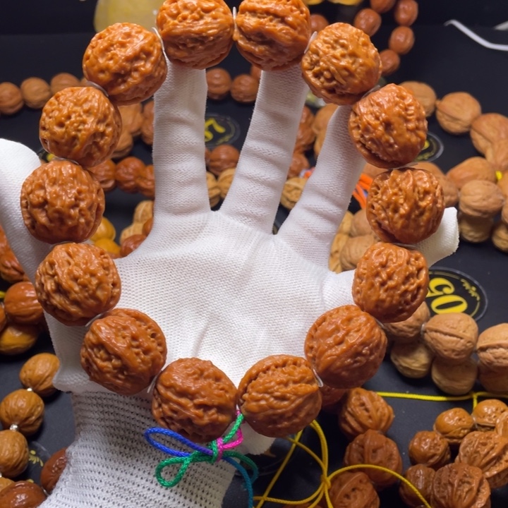 手串文玩核桃荔枝纹