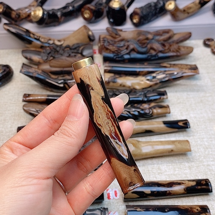 香榧木l*z柳木烟嘴光面