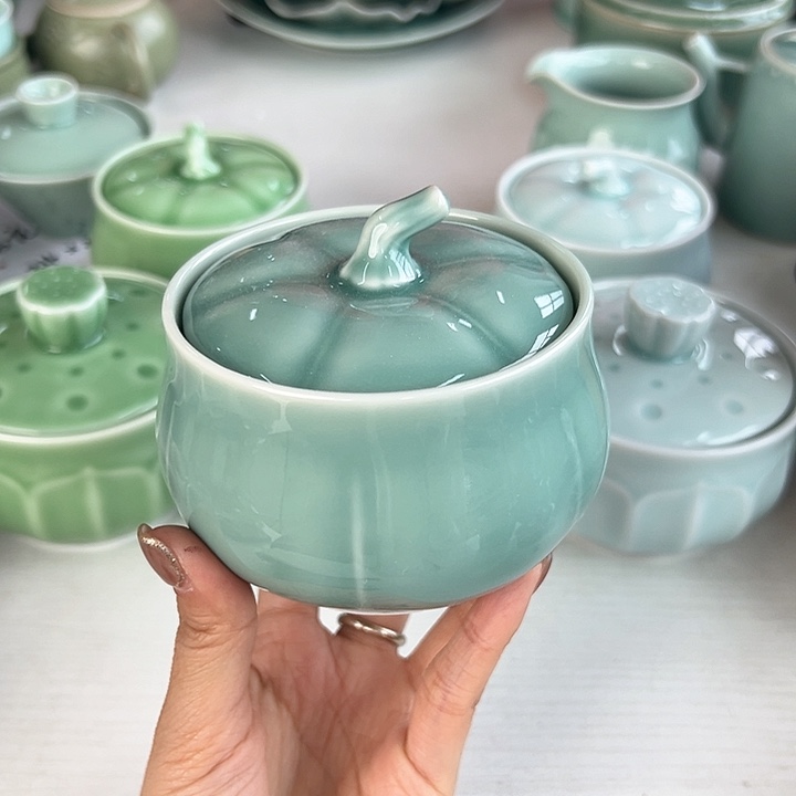 小米茶器龙泉青瓷