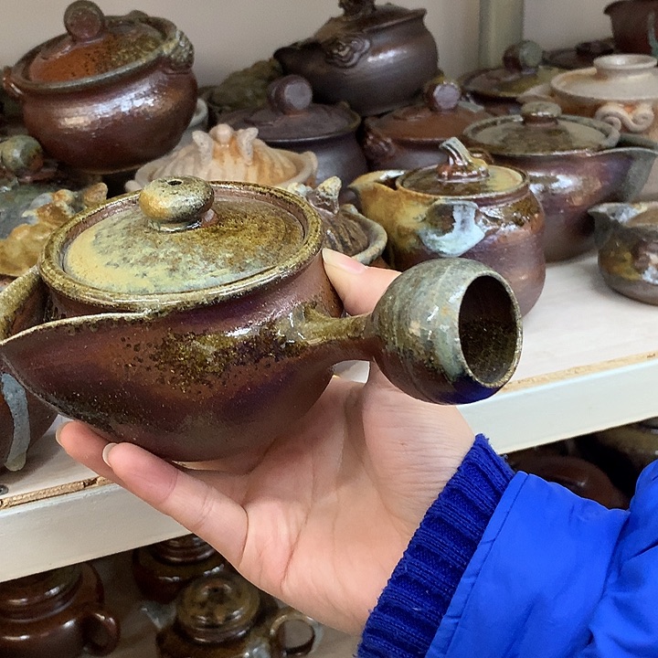 紫砂茶壶安*洋纯自然柴烧