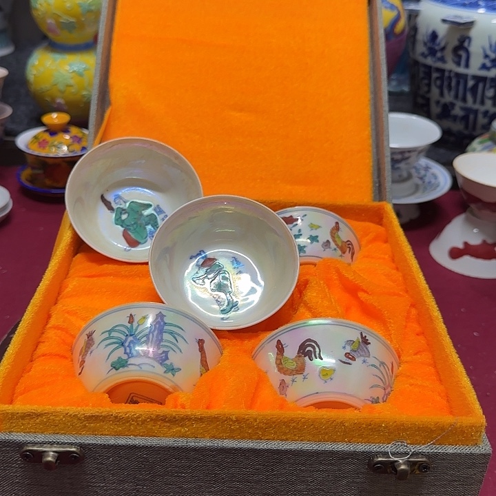 摆件工艺品瓷片装饰