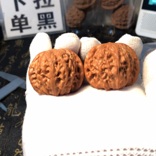 把件文玩核桃磨盘38mm