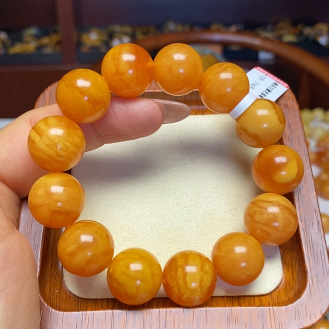 【闪购商品】蜜蜡手链未镶嵌手串