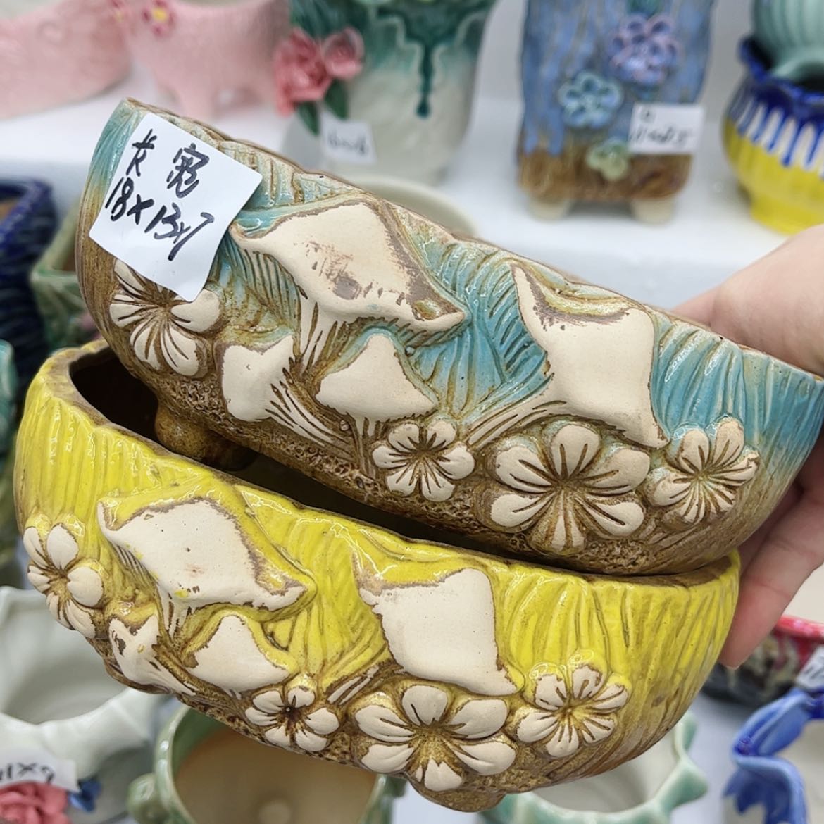 【闪购商品】陶瓷多肉绿植陶瓷花盆