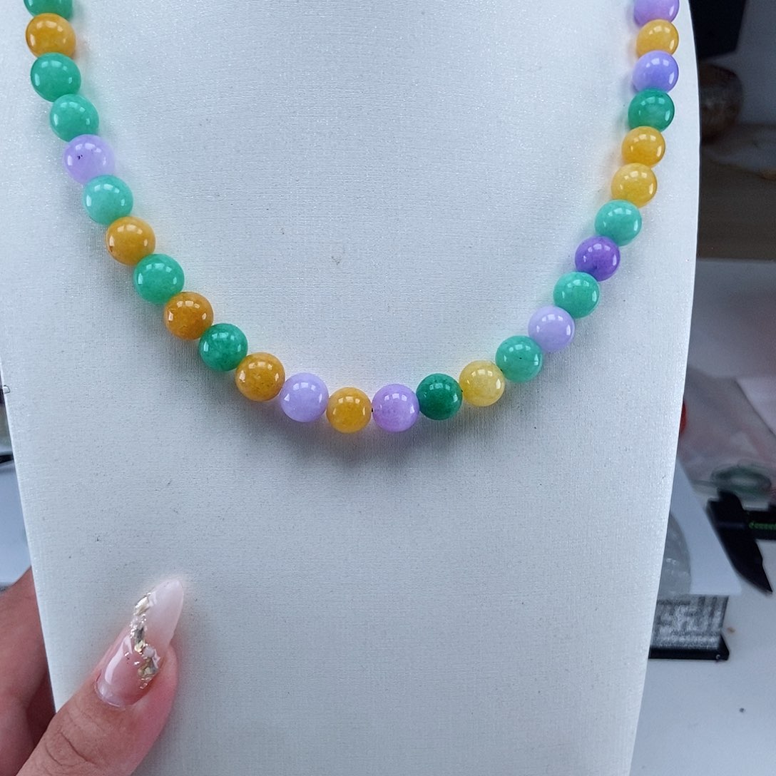 翡翠手链未镶嵌项链