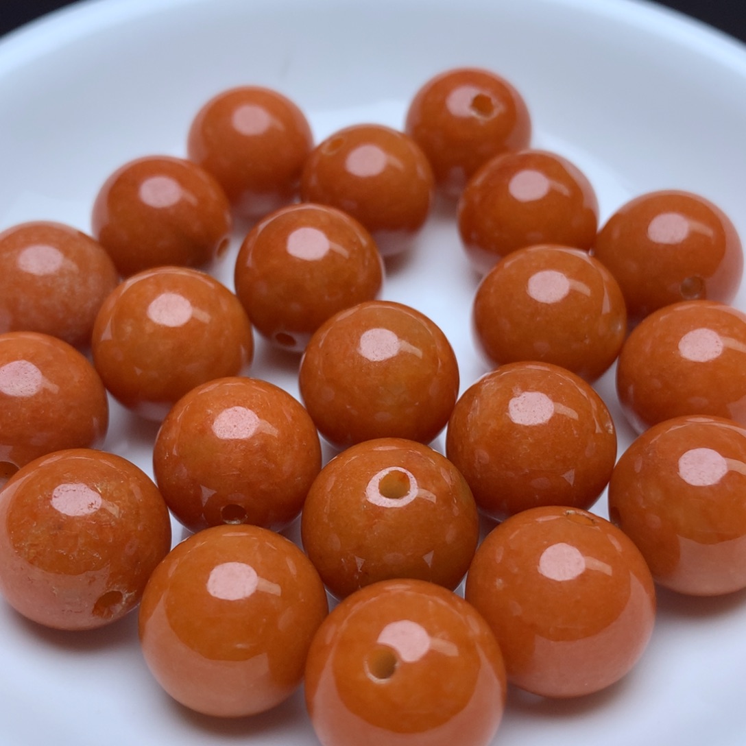 【闪购商品】翡翠手链未镶嵌卡13冰红2个