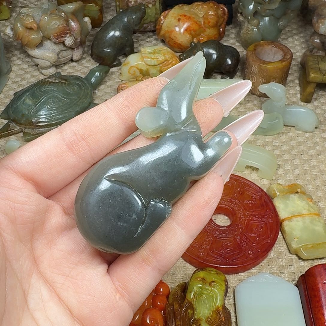 白玉菩提吊坠挂件